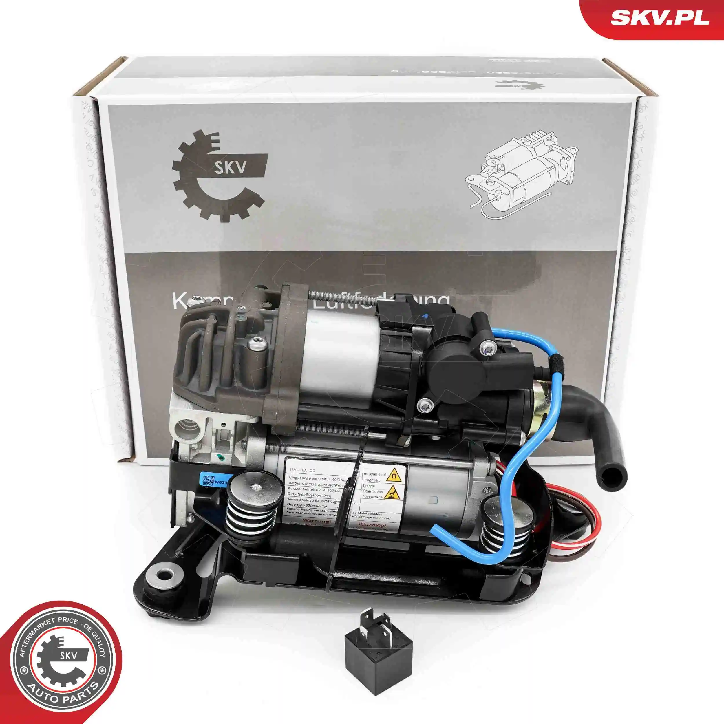 Compressor, compressed-air system